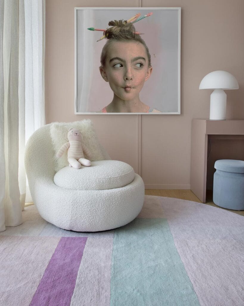 high end custom wool carpet by Jamie Stern
