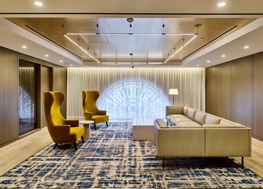 Hospitality lounge chairs by Jamie Stern Furniture