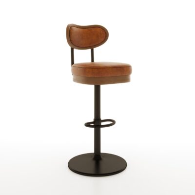 The Lennox rugged barstool by Jamie Stern Furniture