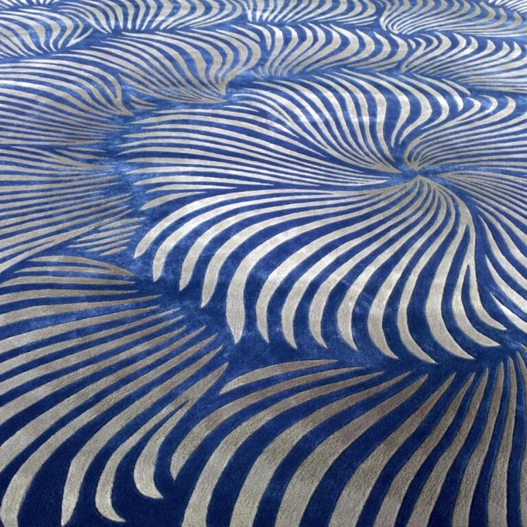 contemporary floral inspired rug Eloise by Jamie Stern