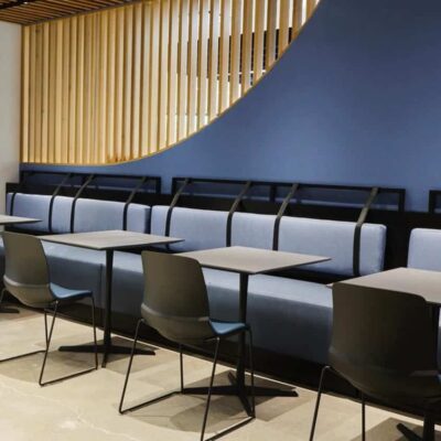 corporate banquettes by Jamie Stern Furniture