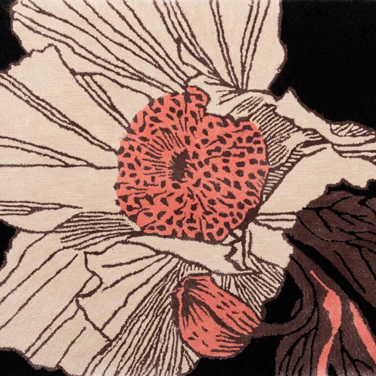 Floral Vanda Hand-Tufted Rug