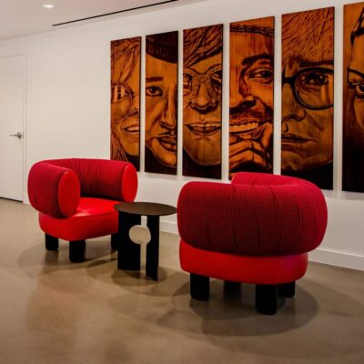 Custom Hospitality furniture by Jamie Stern