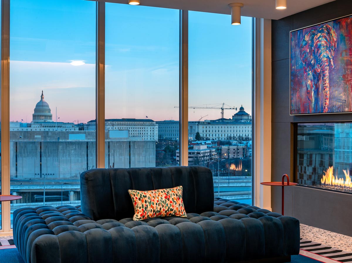 Custom Hospitality furniture by Jamie Stern