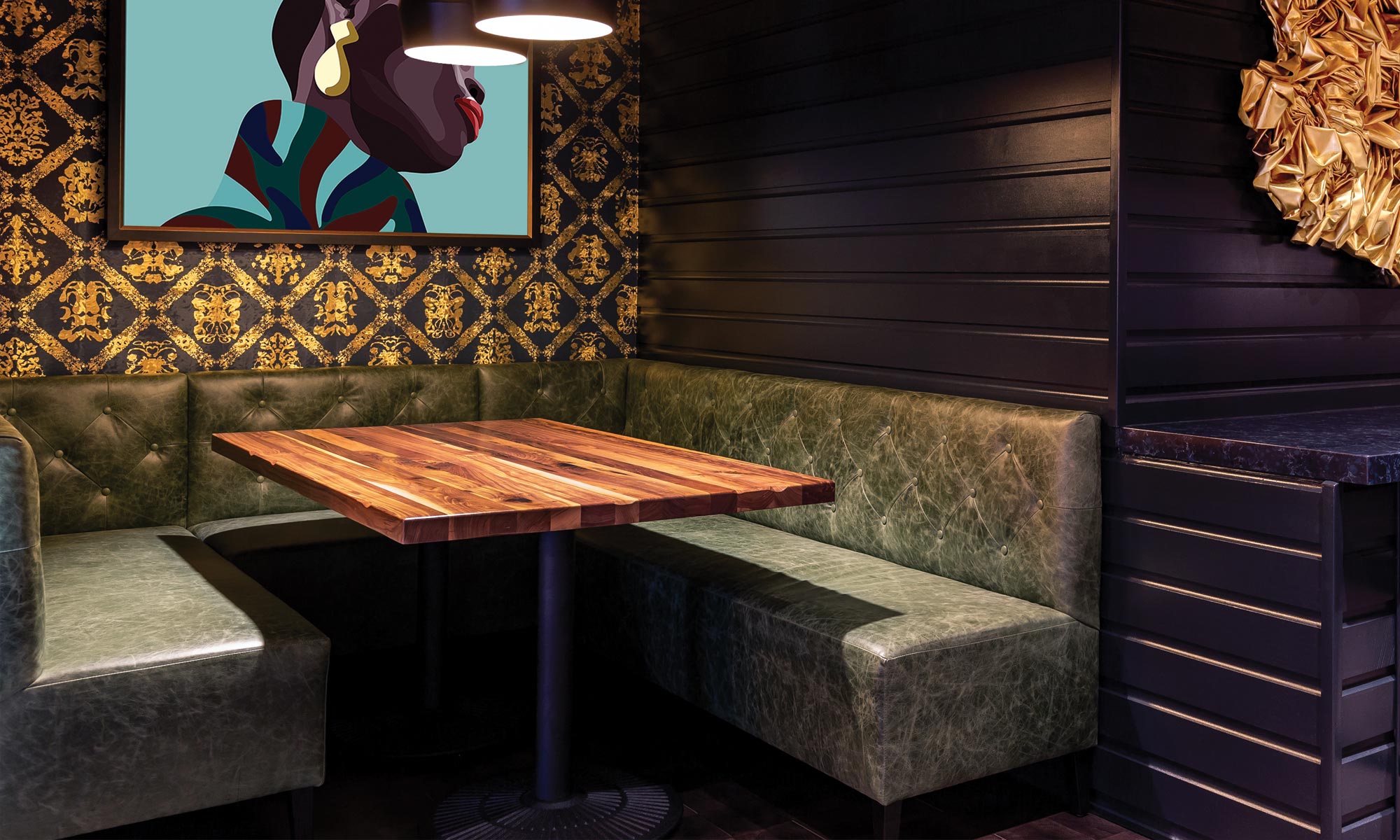 Triple Crown distressed leather by Jamie Stern