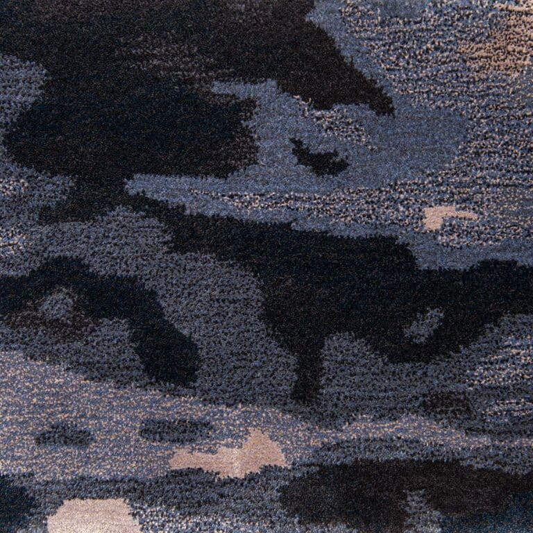 Cianna from Jamie Stern is a hand-tufted organic rug design made from New Zealand wool and bamboo silk