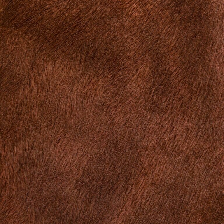 Two Toned Redwood Hair on Hide