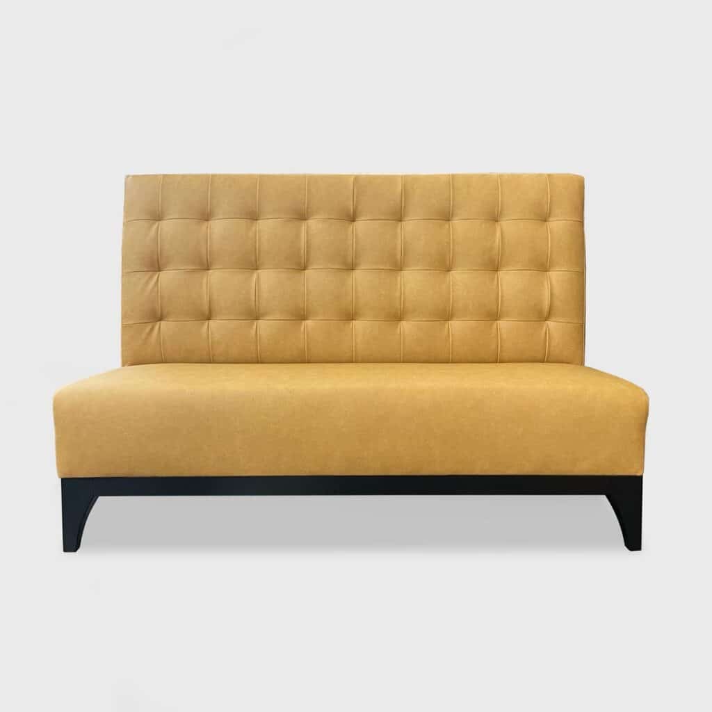 With Tufted Back