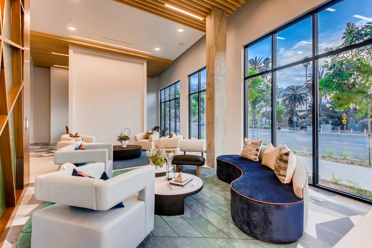 custom hospitality rugs and furniture by Jamie Stern Carpets