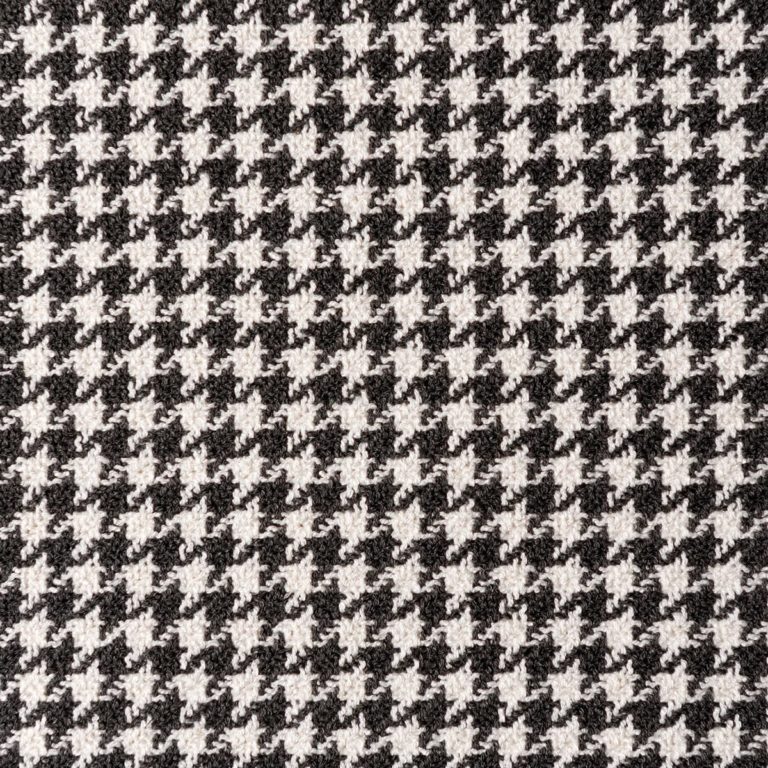 Tangent Houndstooth Pattern Fabric