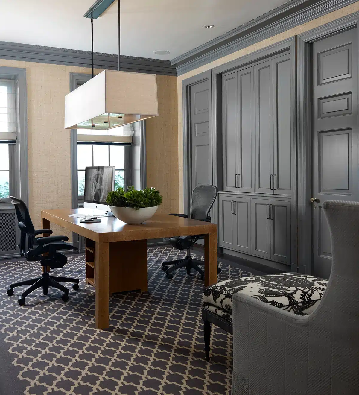 Thilman Home Office Rug in Chicago, IL