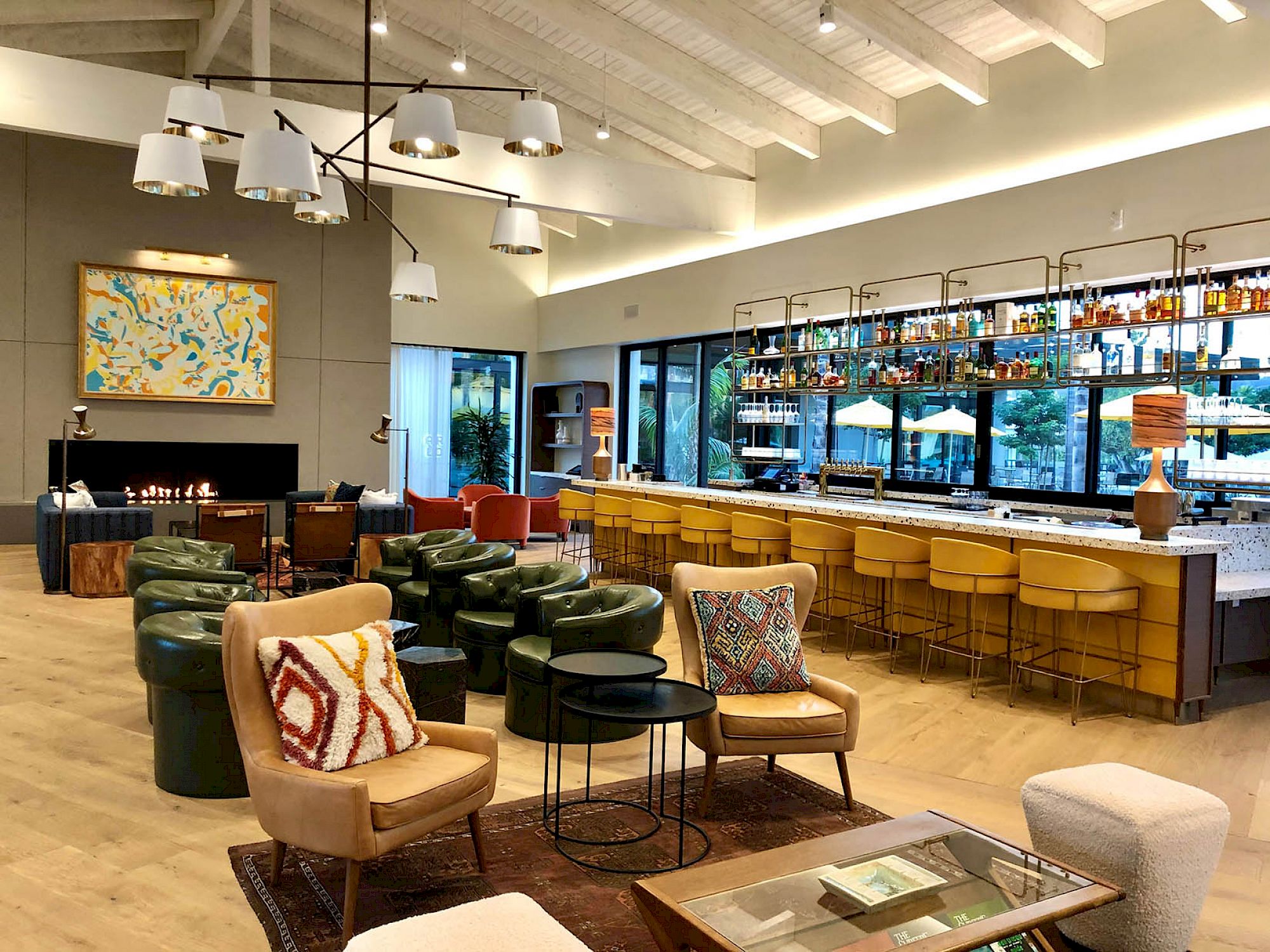 FLOAT Commercial Barstools by Jamie Stern at the Town & Country Resort San Diego
