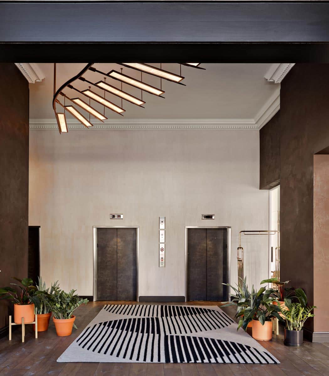 The Surety Hotel rugs by Jamie Stern Carpets