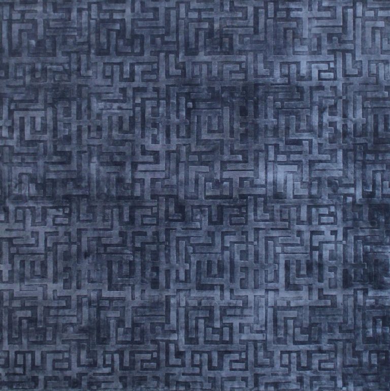 Neela Rug by Jamie Stern 100% Silk Hand-knotted carpet