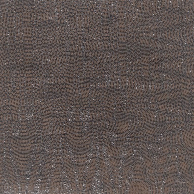 Moire Mink Foil Leather