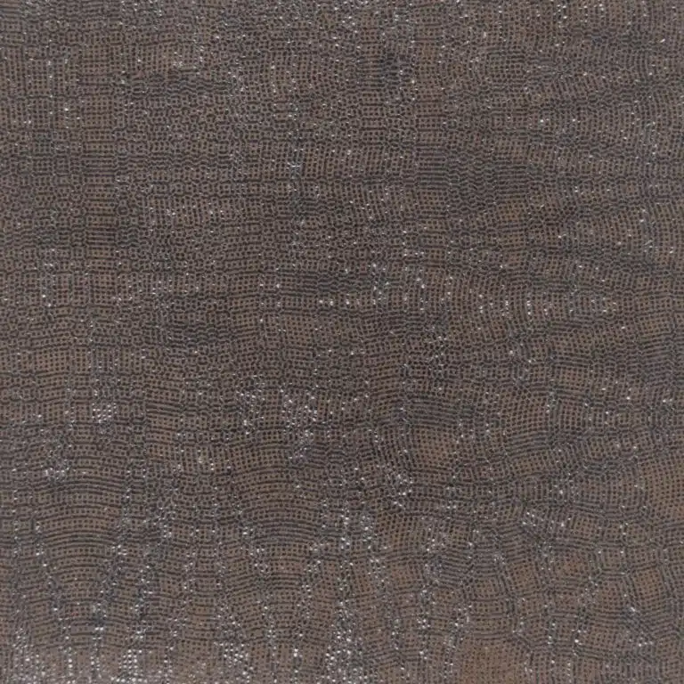Moire Mink Foil Leather