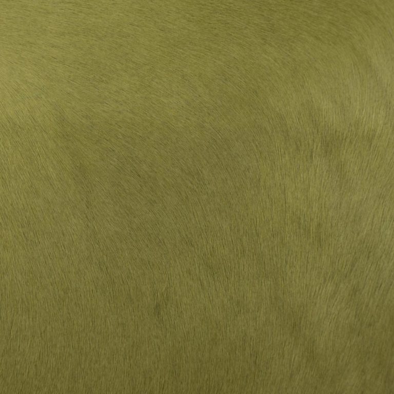 kiwi hair on hide upholstery leather