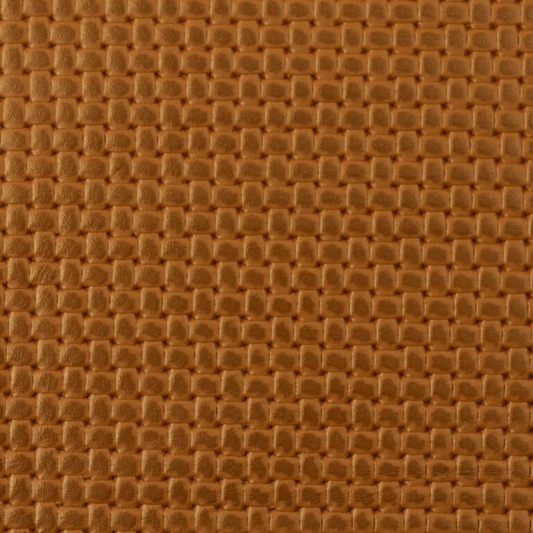 copper embossed dream weave leather