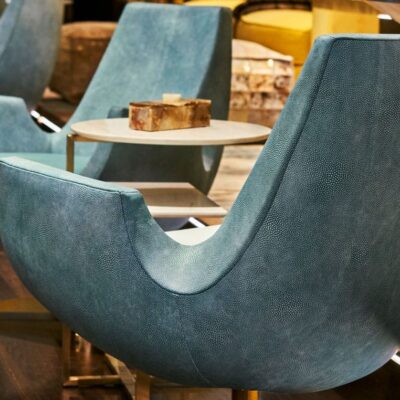 Palm Suites Shagreen Leather