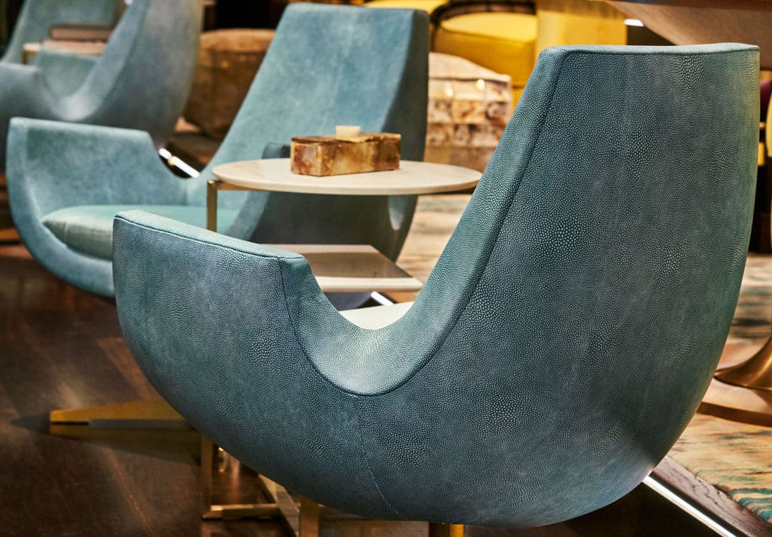 Palm Suites Shagreen Leather