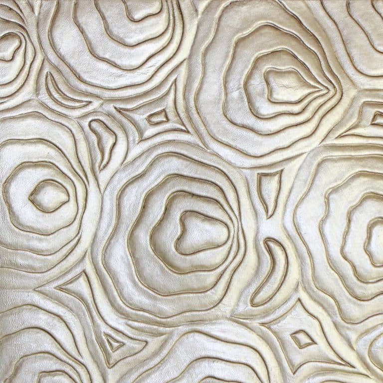Deco leather quartz