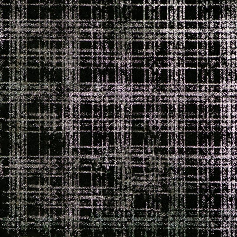 Plaid Pewter on Black