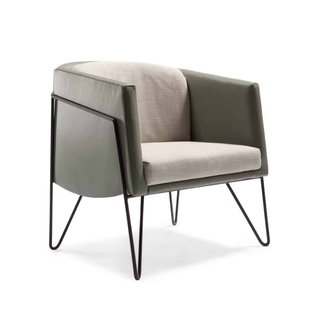Shown in Quicksilver Move-On Green Leather