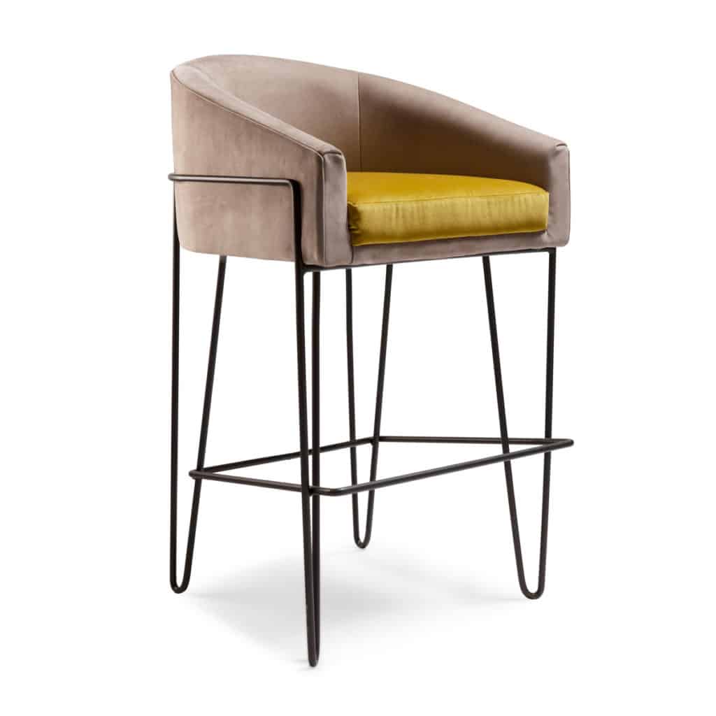 Shown in Lickety Split Perigrine Grey Leather