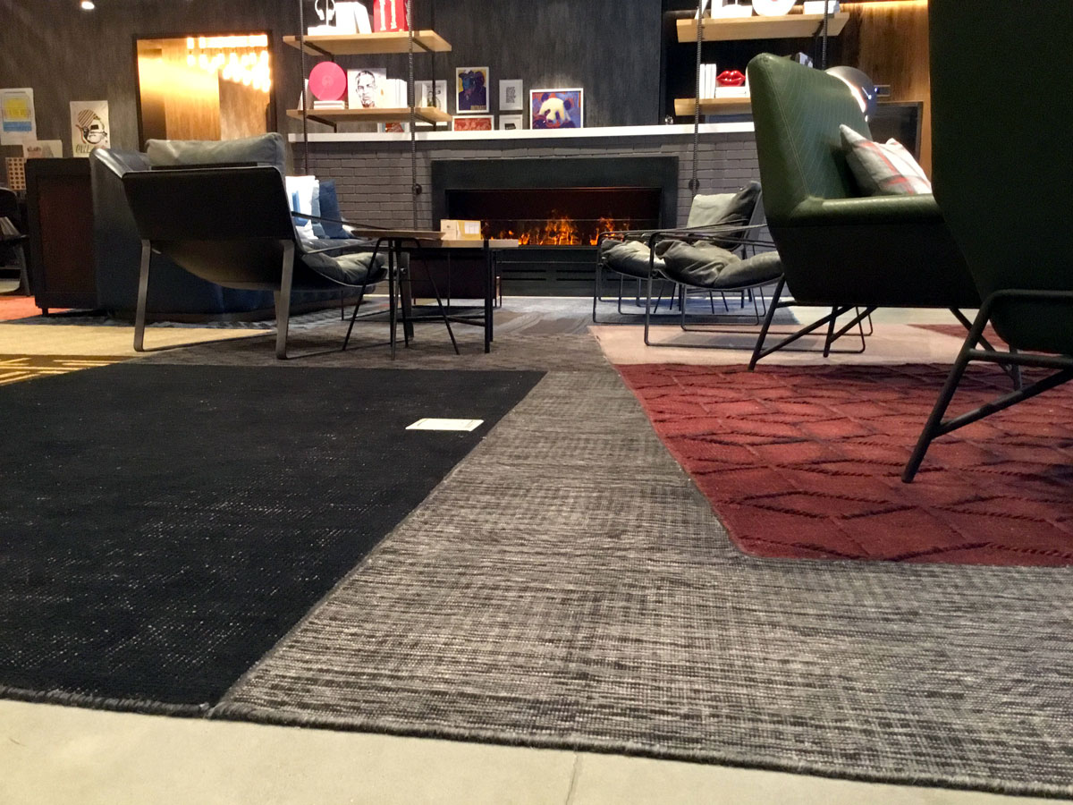 Moxy Hotel rugs