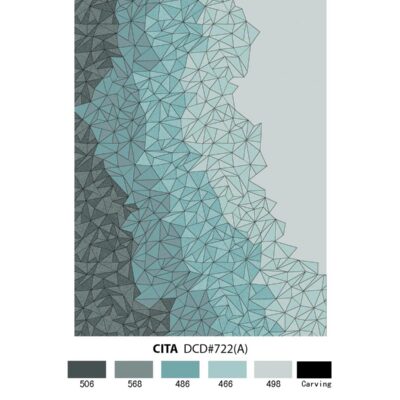 Cita Geometric rug by Jamie Stern Carpet