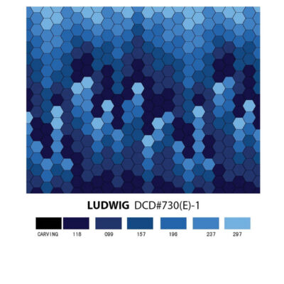 Ludwig Geometric rug by Jamie Stern Carpet