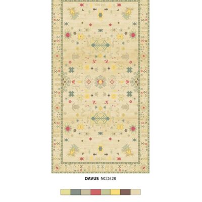 Pasillo Floral rug by Jamie Stern Carpet