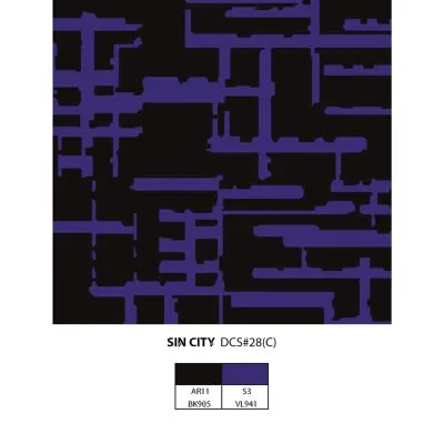 Sin City Geometric rug by Jamie Stern Carpet