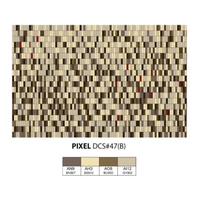 Pixel Geometric rug by Jamie Stern Carpet